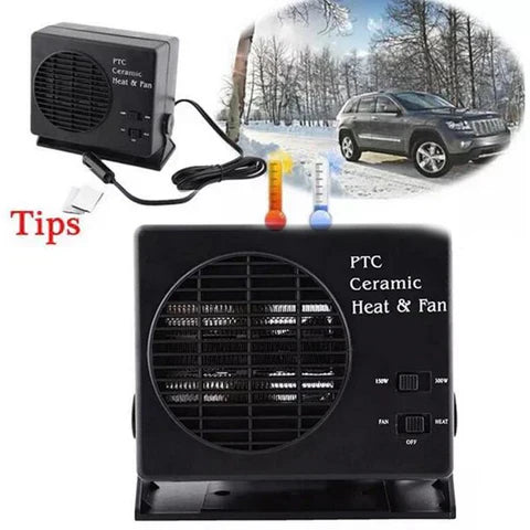 Car Heater Fan with 12V Ceramic Heating Element