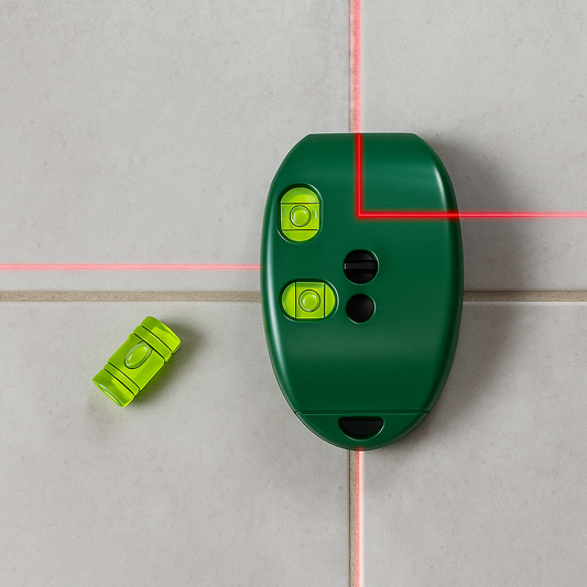 Laser Level Tool with Precision 90° Angle