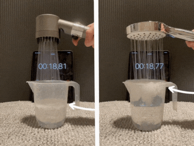 Shower Head with Filter for Soft Water Pressure