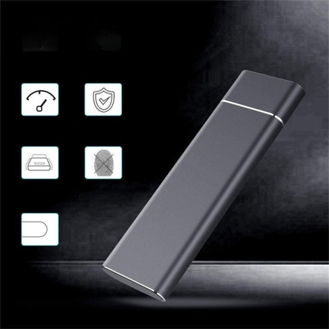External SSD Portable High Speed Aluminium Drive