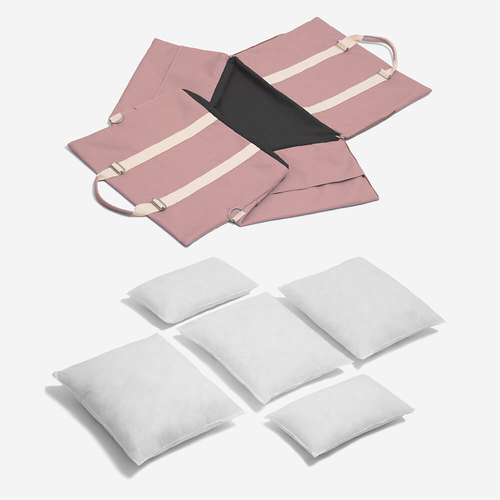 Dog Car Seat Waterproof Travel Bed for Pets