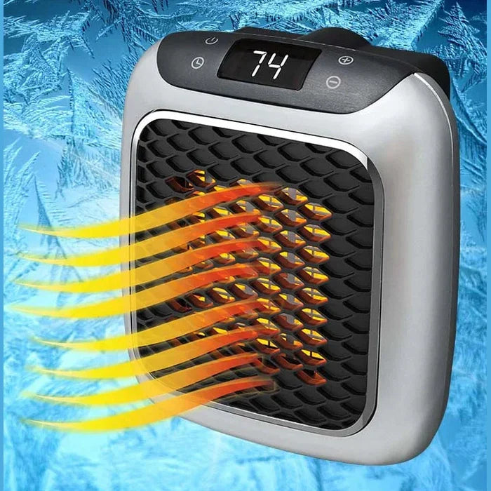 Portable Electric Heater | Fast Warm Safe Room Radiator