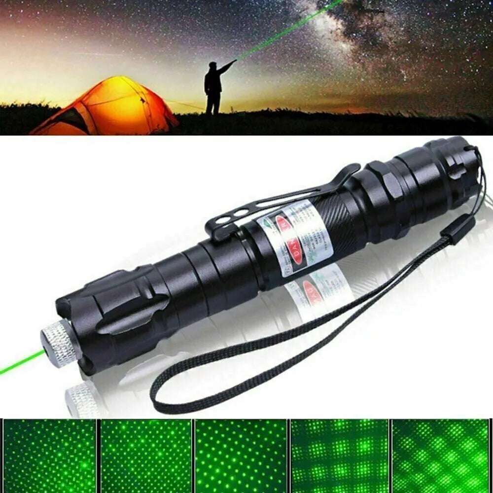 Laser Pointer Rechargeable Green Long Range Torch